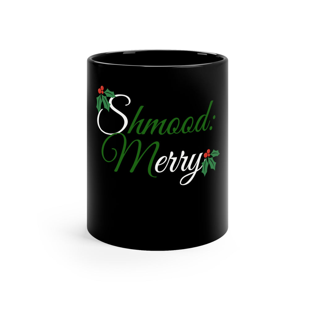A Merry Mood 11oz Black Mug