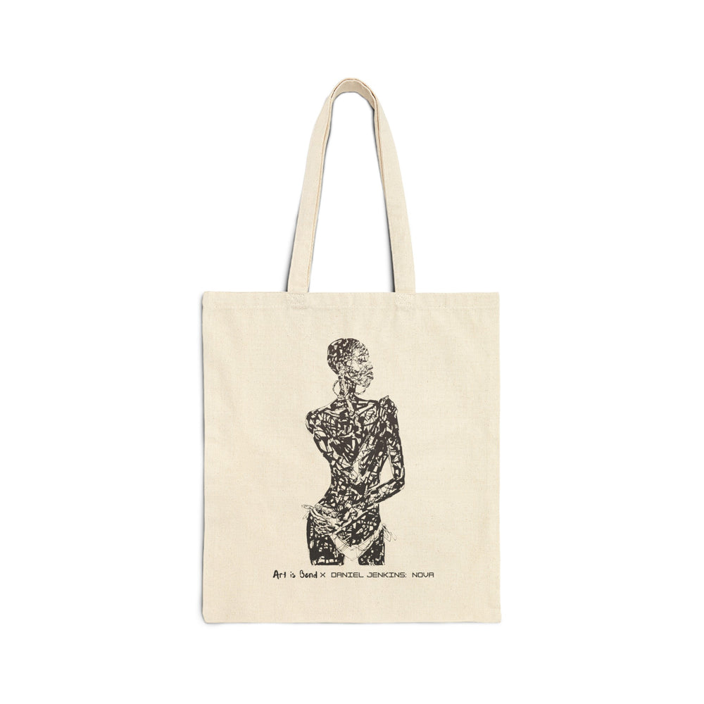 Art is Bond X Daniel Jenkins: Nova Cotton Canvas Tote Bag