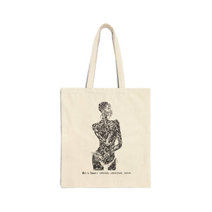 Art is Bond X Daniel Jenkins: Nova Cotton Canvas Tote Bag