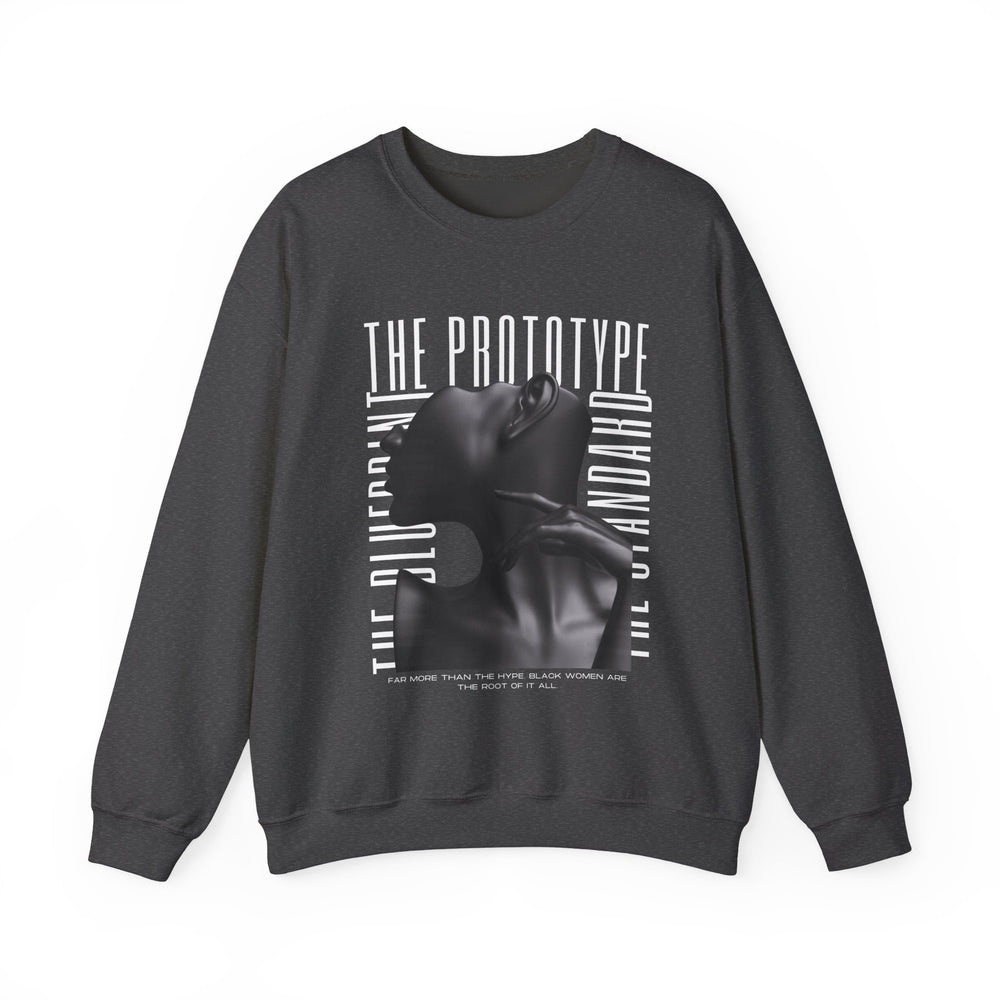 The Prototype, The Blueprint & The Standard Unisex Crewneck Sweatshirt