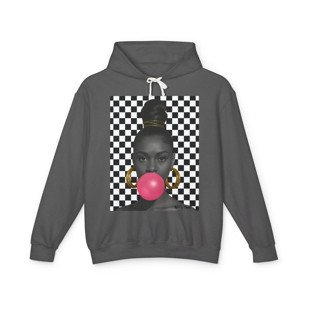 Bubble Gum Bubble Gum Make a Wish - Unisex Lightweight Hooded Sweatshirt