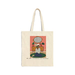 Art is Bond X Tasha Branham: Plants are friends Cotton Canvas Tote Bag