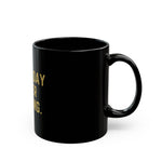 "Not a Day Over Popping" Birthday Mug 11oz Black Mug