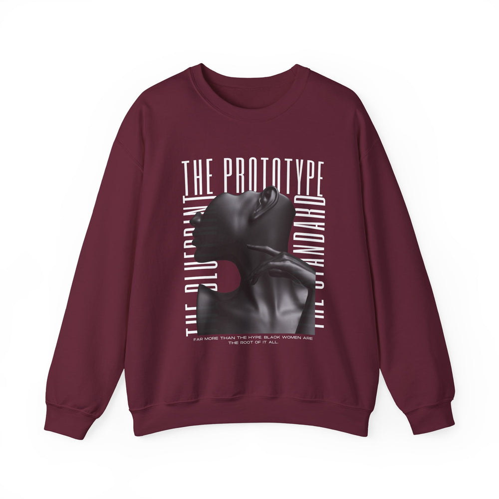 The Prototype, The Blueprint & The Standard Unisex Crewneck Sweatshirt