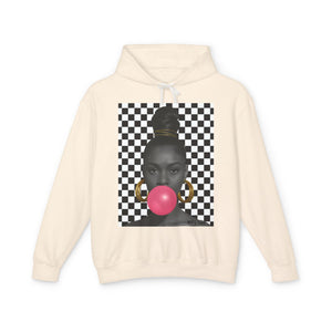 Bubble Gum Bubble Gum Make a Wish - Unisex Lightweight Hooded Sweatshirt