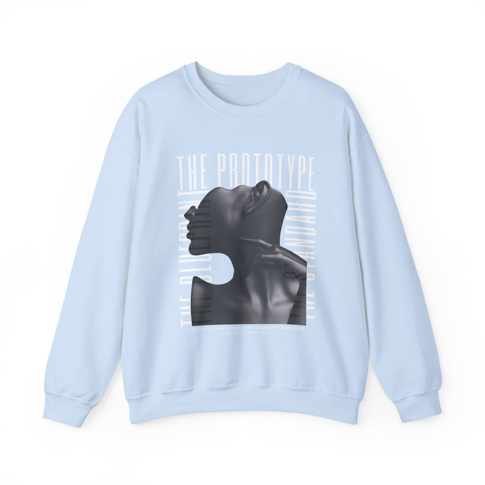 The Prototype, The Blueprint & The Standard Unisex Crewneck Sweatshirt