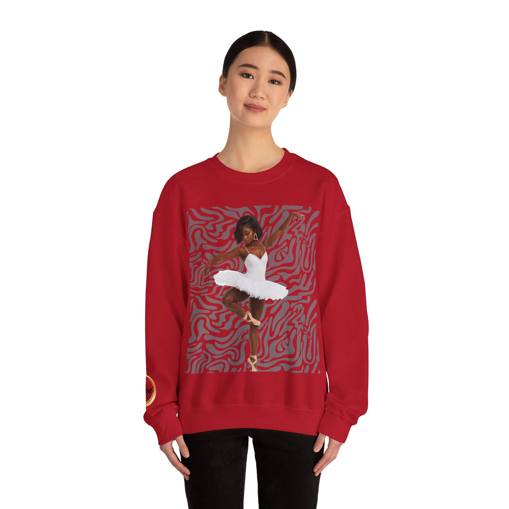 Ballerina Bliss Unisex Crewneck Sweatshirt