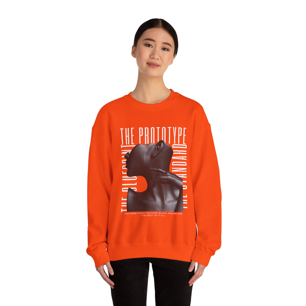 The Prototype, The Blueprint & The Standard Unisex Crewneck Sweatshirt