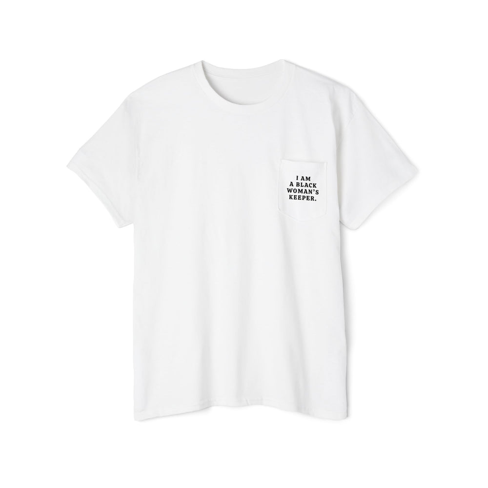 A Black Woman's Keeper Unisex Heavy Cotton Pocket Tee