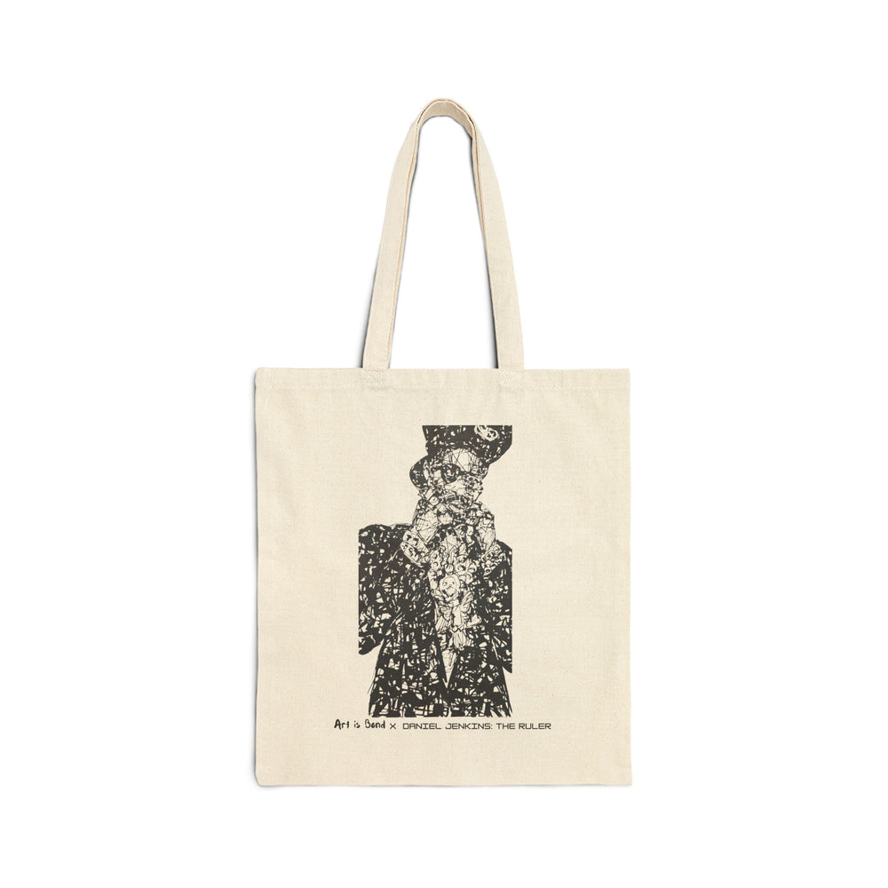 Art is Bond X Daniel Jenkins: The Ruler - Cotton Canvas Tote Bag