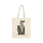 Art is Bond X Daniel Jenkins: The Ruler - Cotton Canvas Tote Bag