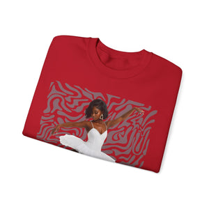 Ballerina Bliss Unisex Crewneck Sweatshirt