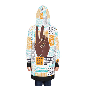 Peace Sign Hoodie Dress