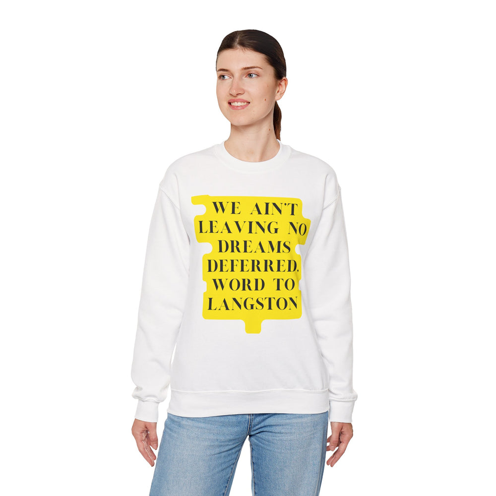 No Dreams Deferred Unisex Heavy Blend™ Crewneck Sweatshirt