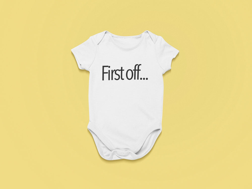 First off Onesie