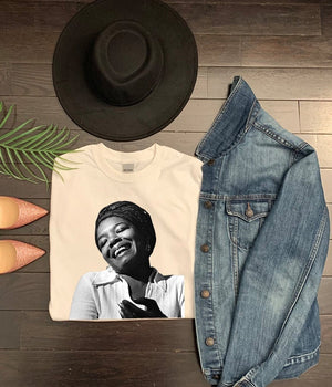 Maya Angelou Unisex and Women's Tee