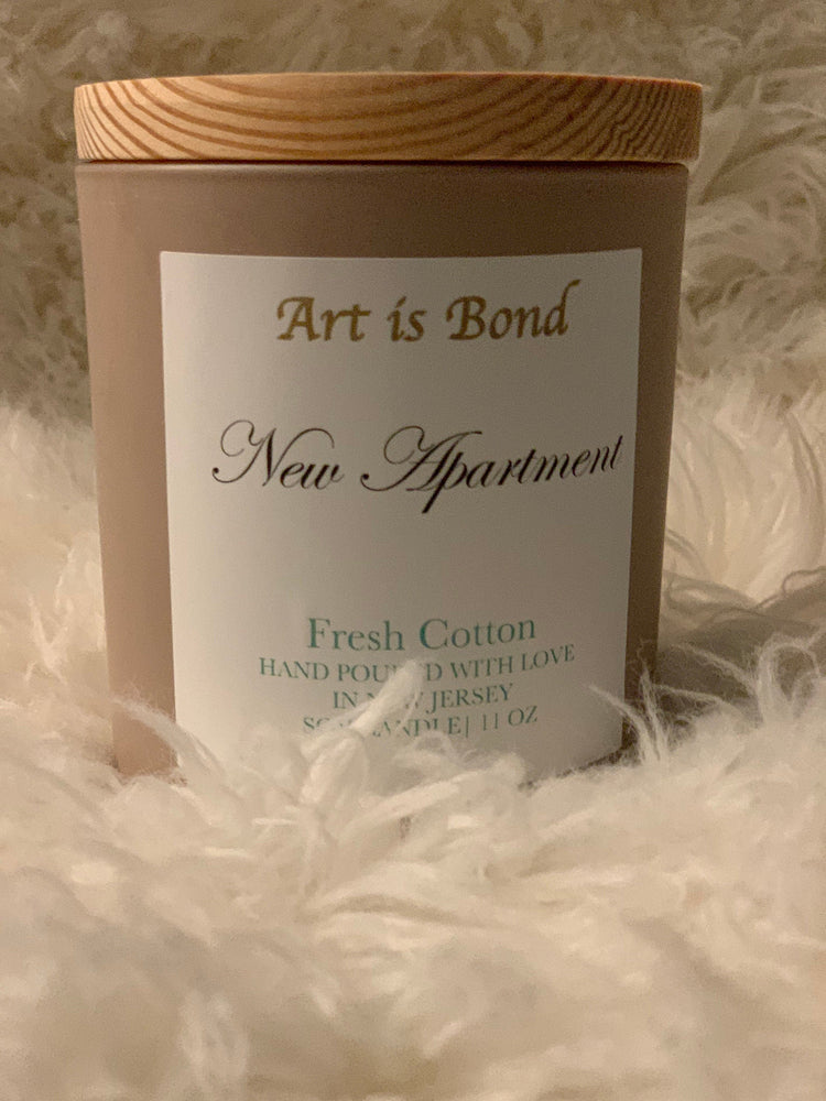 New Apartment - Fresh Cotton - Soy Candle