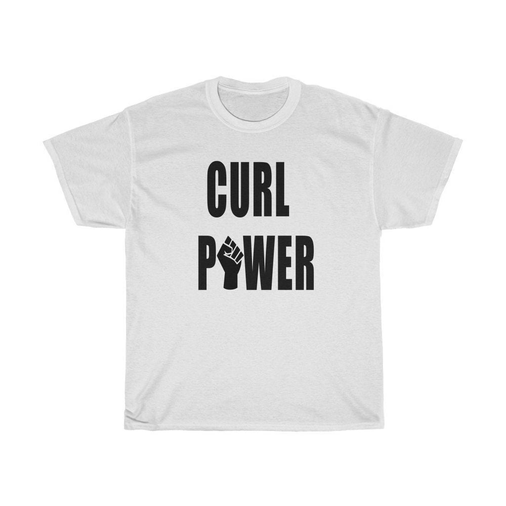 CURL POWER Unisex Heavy Cotton Tee