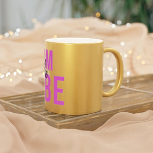 I am the Vibe 11OZ Metallic Mug (Silver / Gold)