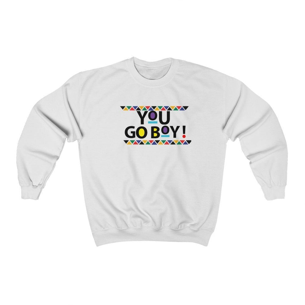 You Go Boy! Unisex Heavy Blend™ Crewneck Sweatshirt