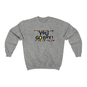 You Go Boy! Unisex Heavy Blend™ Crewneck Sweatshirt
