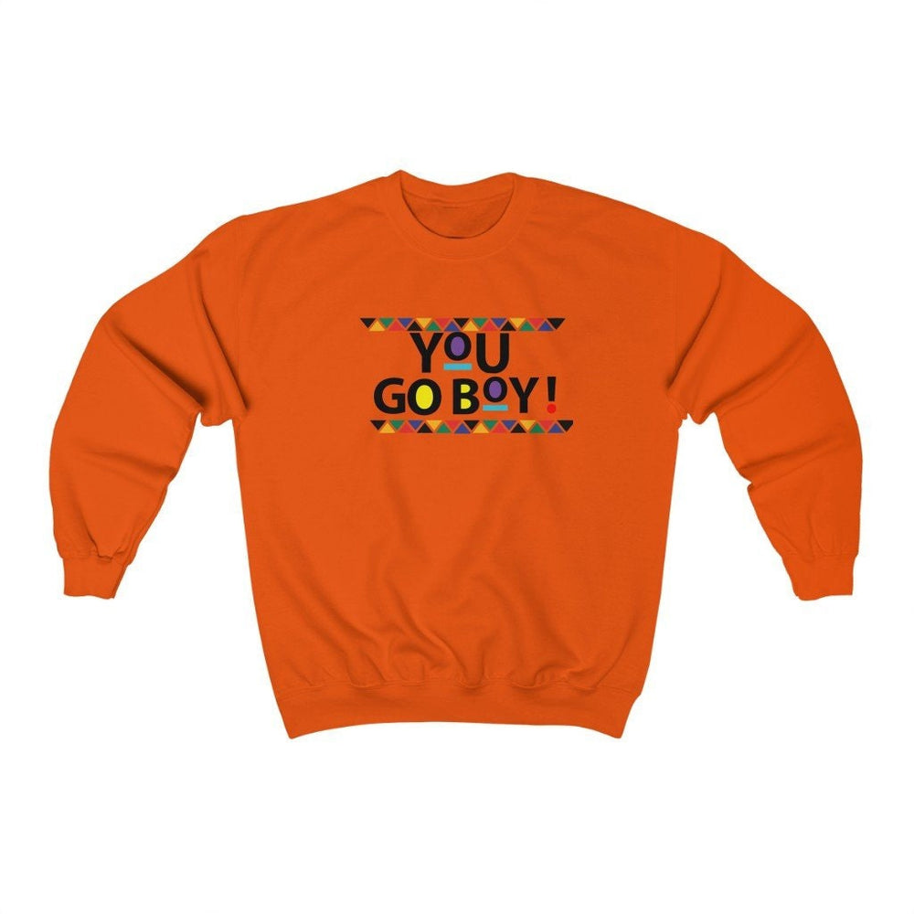You Go Boy! Unisex Heavy Blend™ Crewneck Sweatshirt