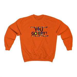 You Go Boy! Unisex Heavy Blend™ Crewneck Sweatshirt