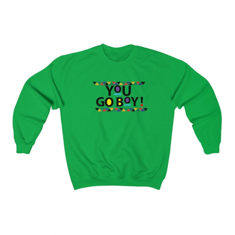 You Go Boy! Unisex Heavy Blend™ Crewneck Sweatshirt