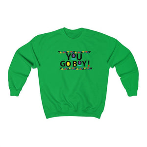 You Go Boy! Unisex Heavy Blend™ Crewneck Sweatshirt