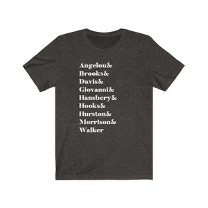 Copy of Copy of Copy of Copy of Copy of Copy of Copy of Copy of Bonita, Deja , Aeisha and Renee Unisex Short Sleeve Tee