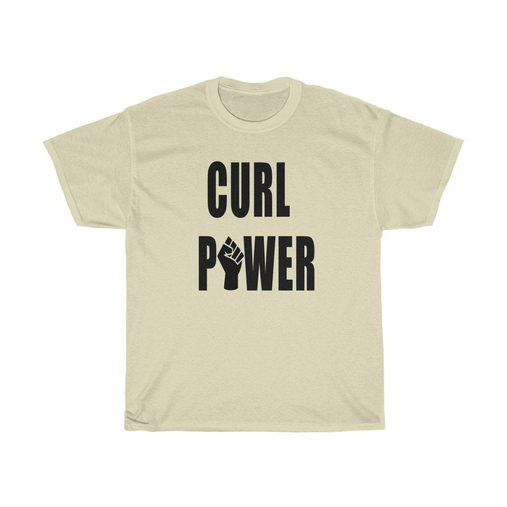 CURL POWER Unisex Heavy Cotton Tee
