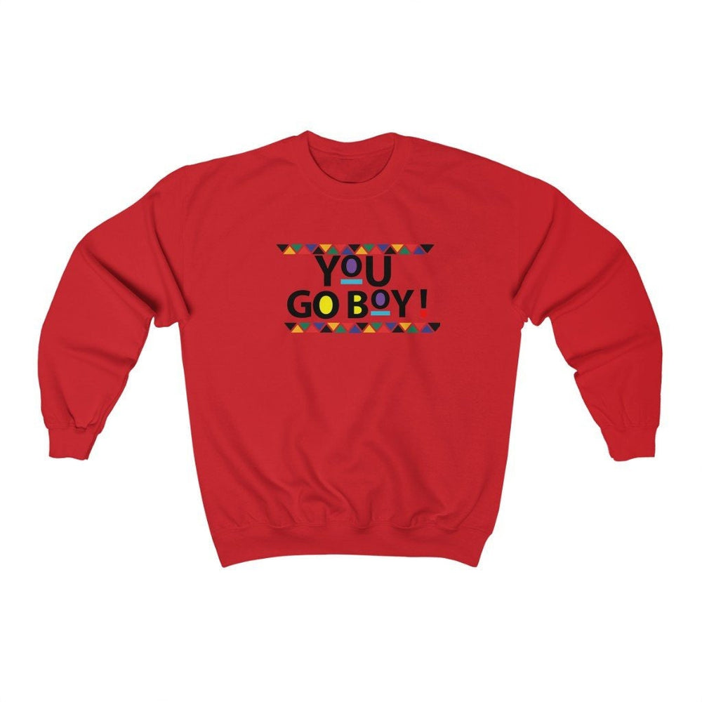 You Go Boy! Unisex Heavy Blend™ Crewneck Sweatshirt