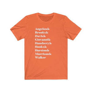 Copy of Copy of Copy of Copy of Copy of Copy of Copy of Copy of Bonita, Deja , Aeisha and Renee Unisex Short Sleeve Tee