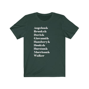 Copy of Copy of Copy of Copy of Copy of Copy of Copy of Copy of Bonita, Deja , Aeisha and Renee Unisex Short Sleeve Tee