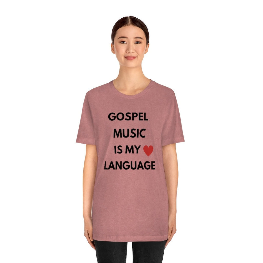 Gospel is My Love Language Unisex Tee