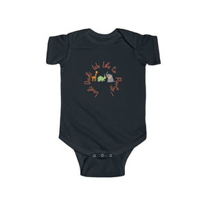 Ladi Dadi We Like to Party Infant Fine Jersey Bodysuit