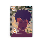 Abstract Woman Notebook - Ruled Line