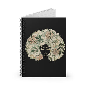 Afro Notebook - Ruled Line
