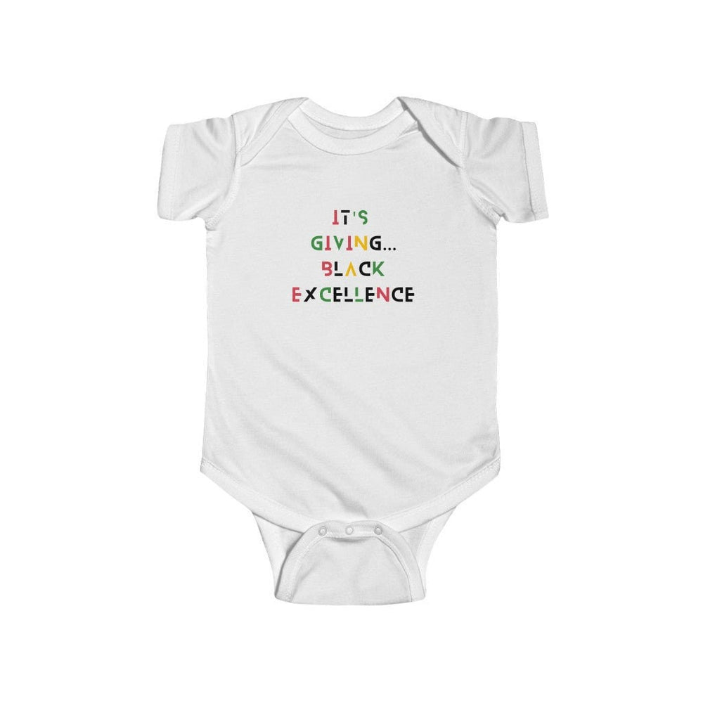 It's Giving Black Excellence Jersey Bodysuit