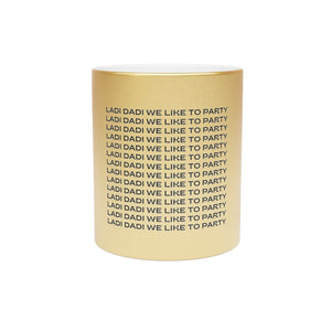 LADI DADI Metallic Mug (SilverGold)