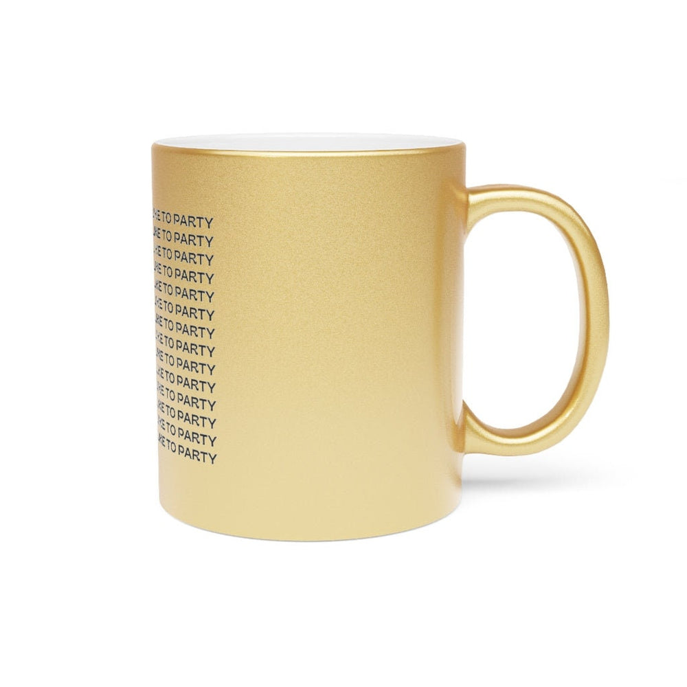 LADI DADI Metallic Mug (SilverGold)