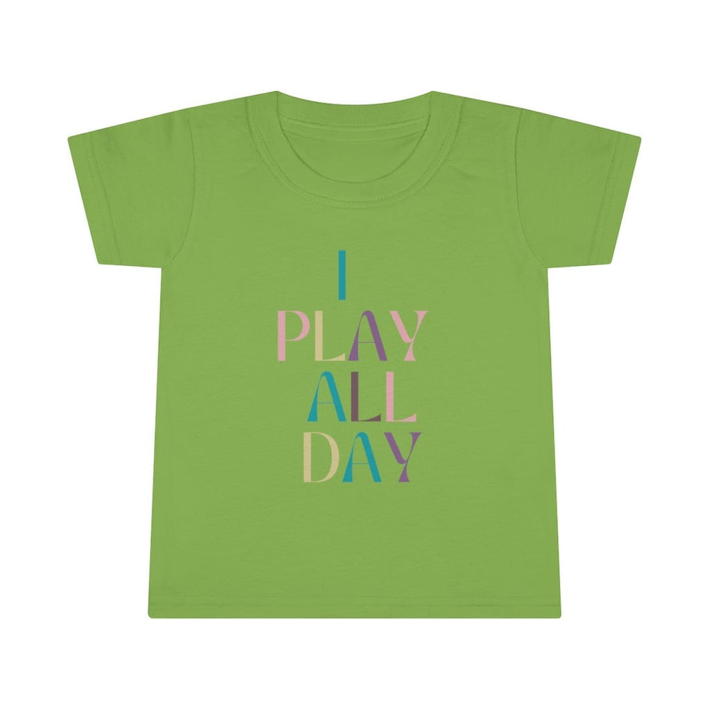 I Play All Day Toddler Tee.