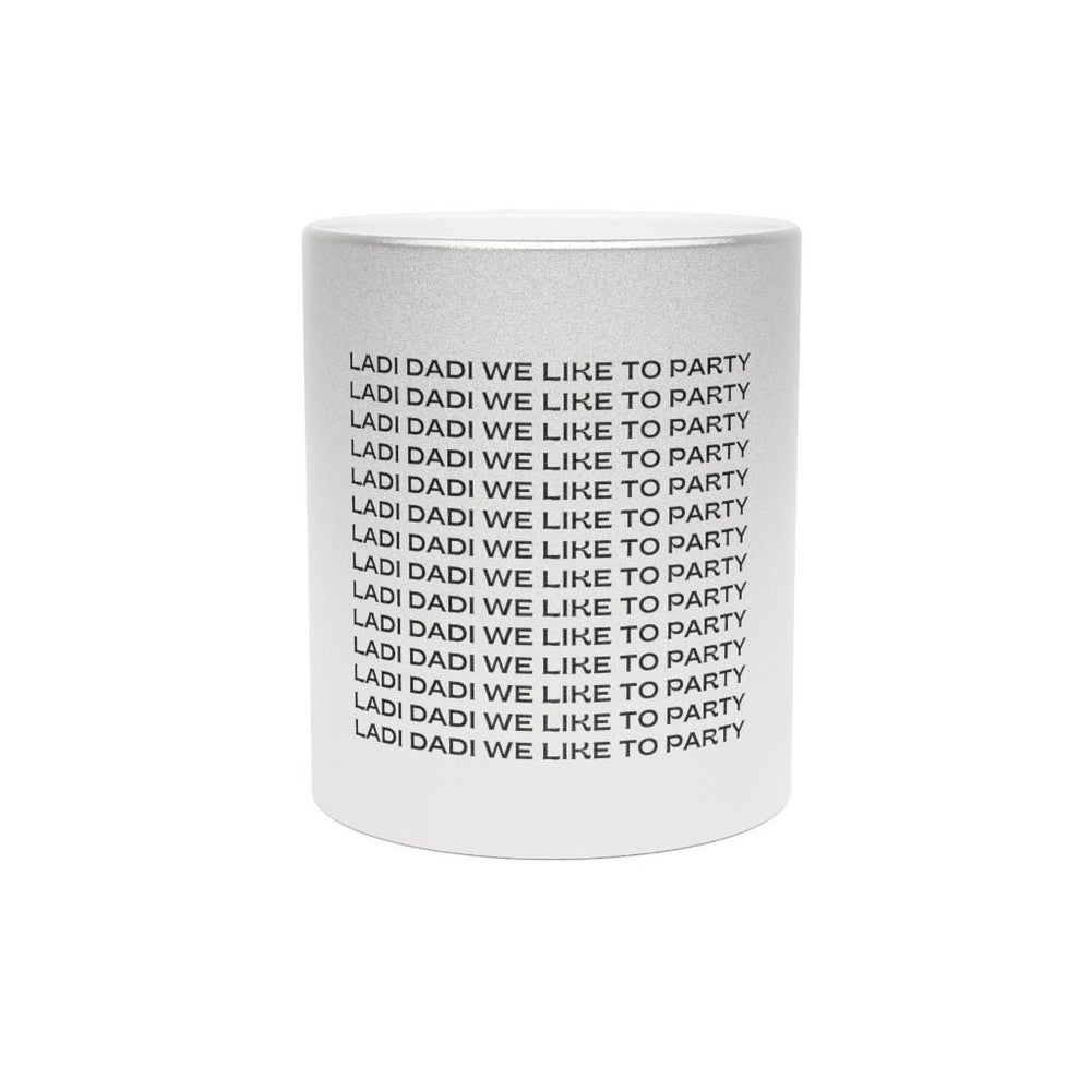 LADI DADI Metallic Mug (SilverGold)