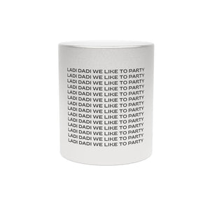 LADI DADI Metallic Mug (SilverGold)