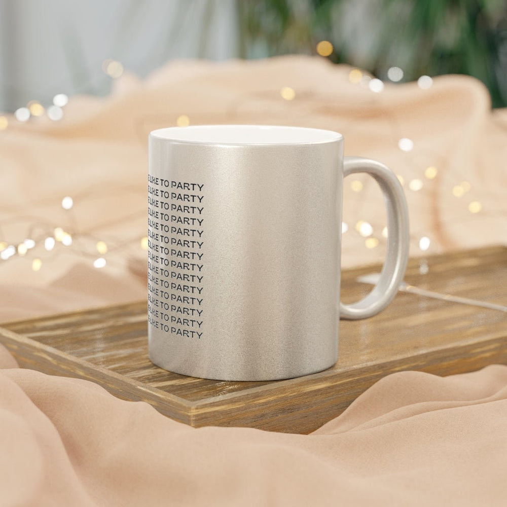 LADI DADI Metallic Mug (SilverGold)