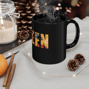 Queen 11oz Black Mug