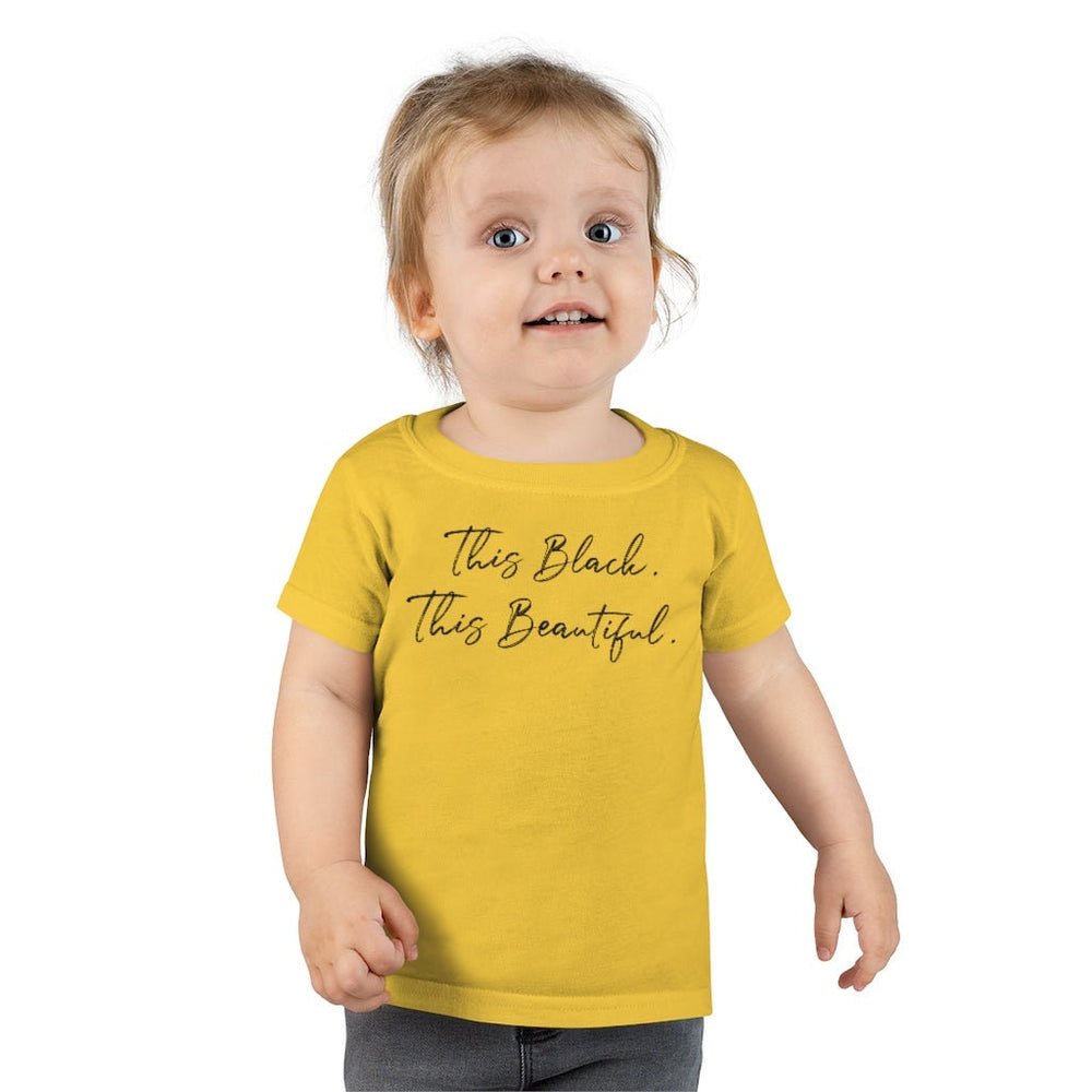 This Black This Beautiful Toddler Tee.