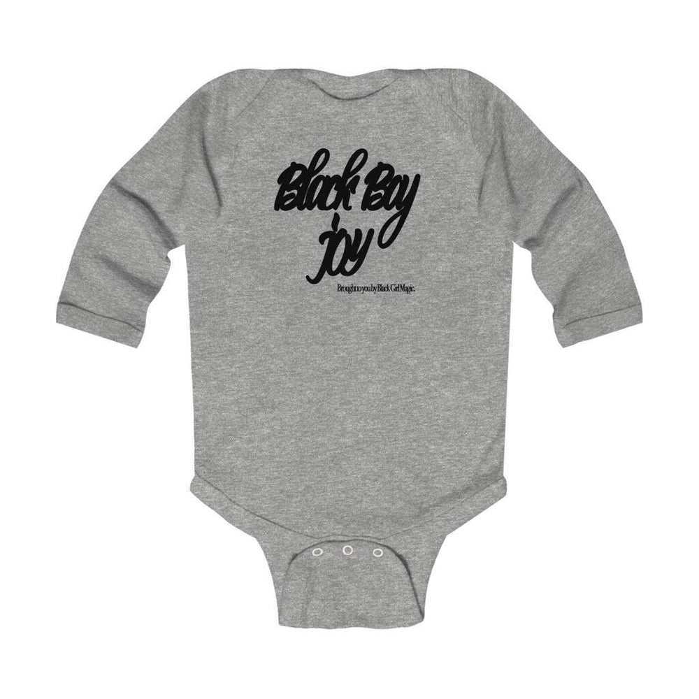 Black Boy Joy Infant Long Sleeve Onesie