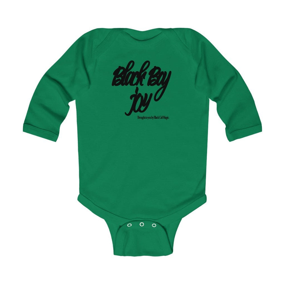 Black Boy Joy Infant Long Sleeve Onesie