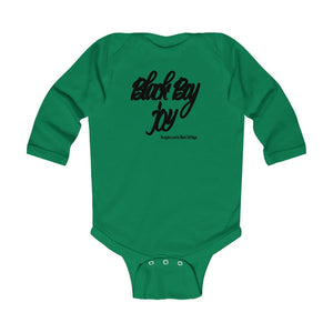 Black Boy Joy Infant Long Sleeve Onesie